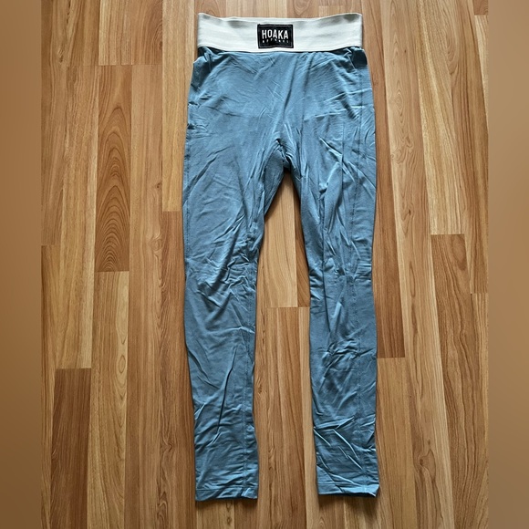 Hoaka Apparel Grey Blue Leggings - Picture 3 of 10